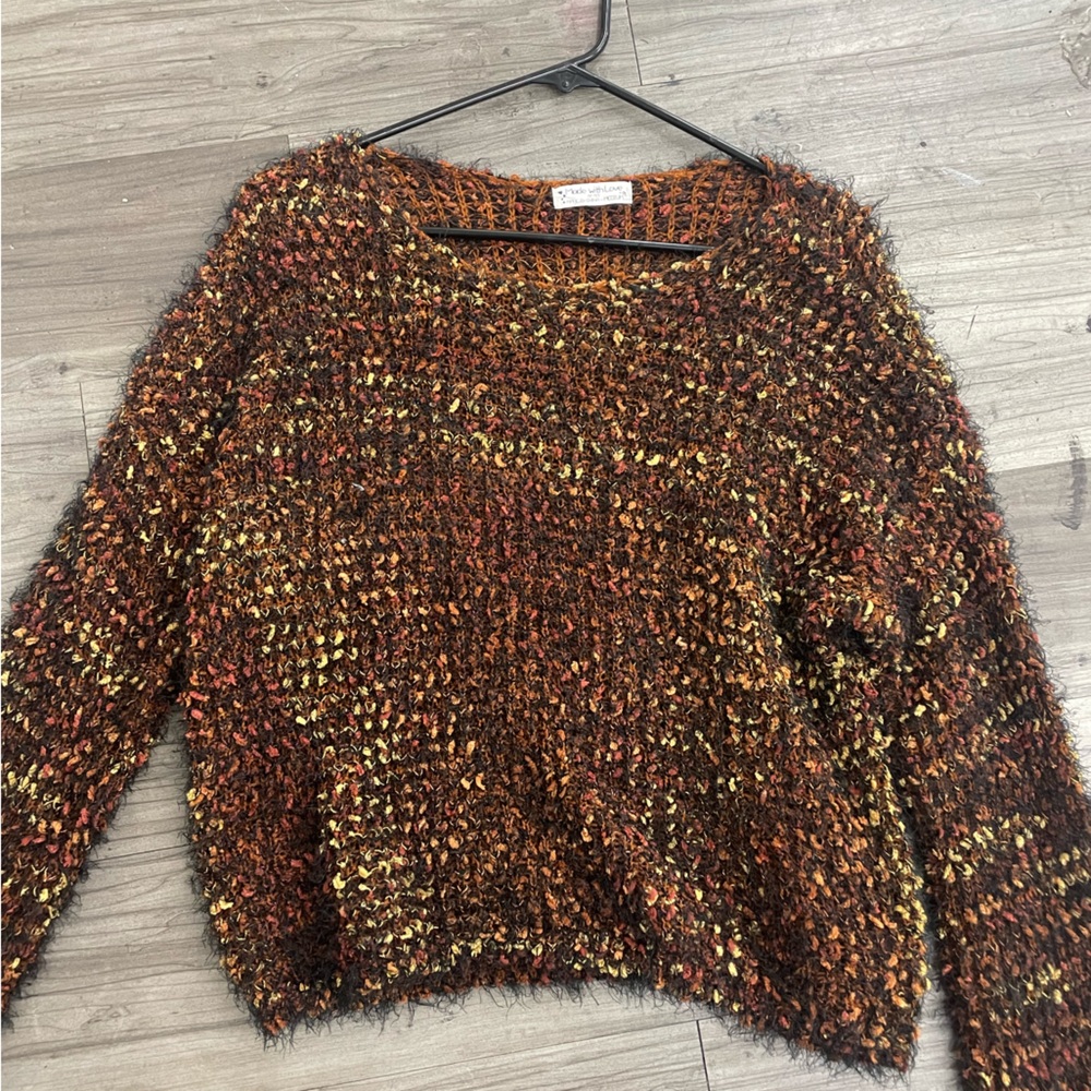 Cozy Multicolor Knit Sweater